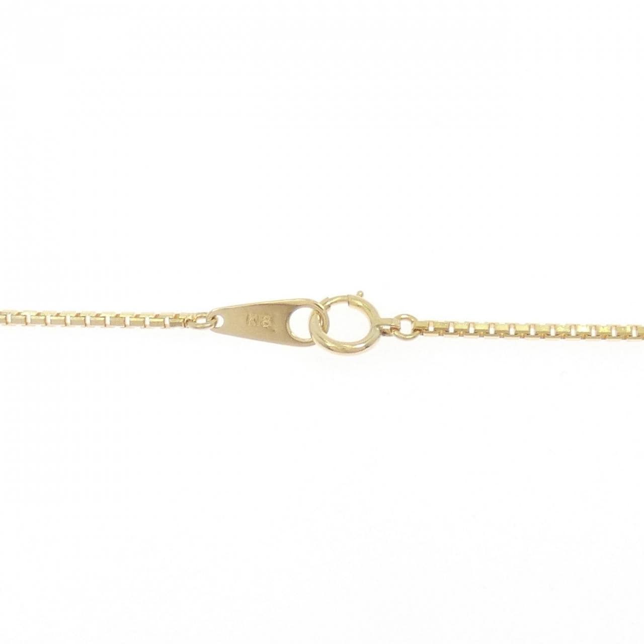 K18YG ダイヤモンド ネックレス 0.51CT
