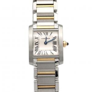 カルティエ タンクフランセーズSM コンビ W51007Q4 SSxYG クォーツ