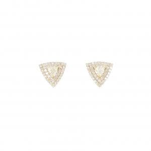 K18YG ダイヤモンド ピアス 0.50CT