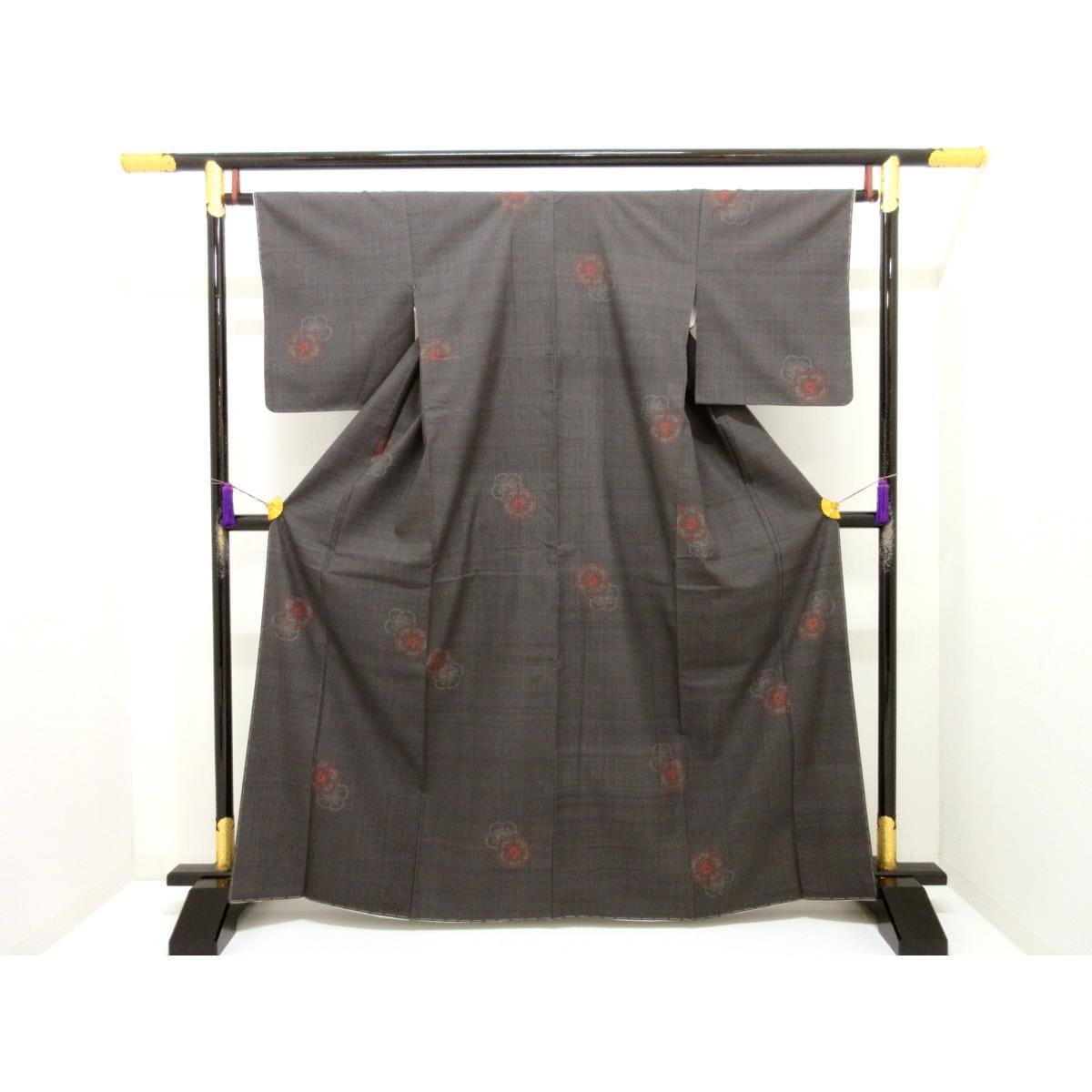 【未使用品】紬　１００山【結城紬】