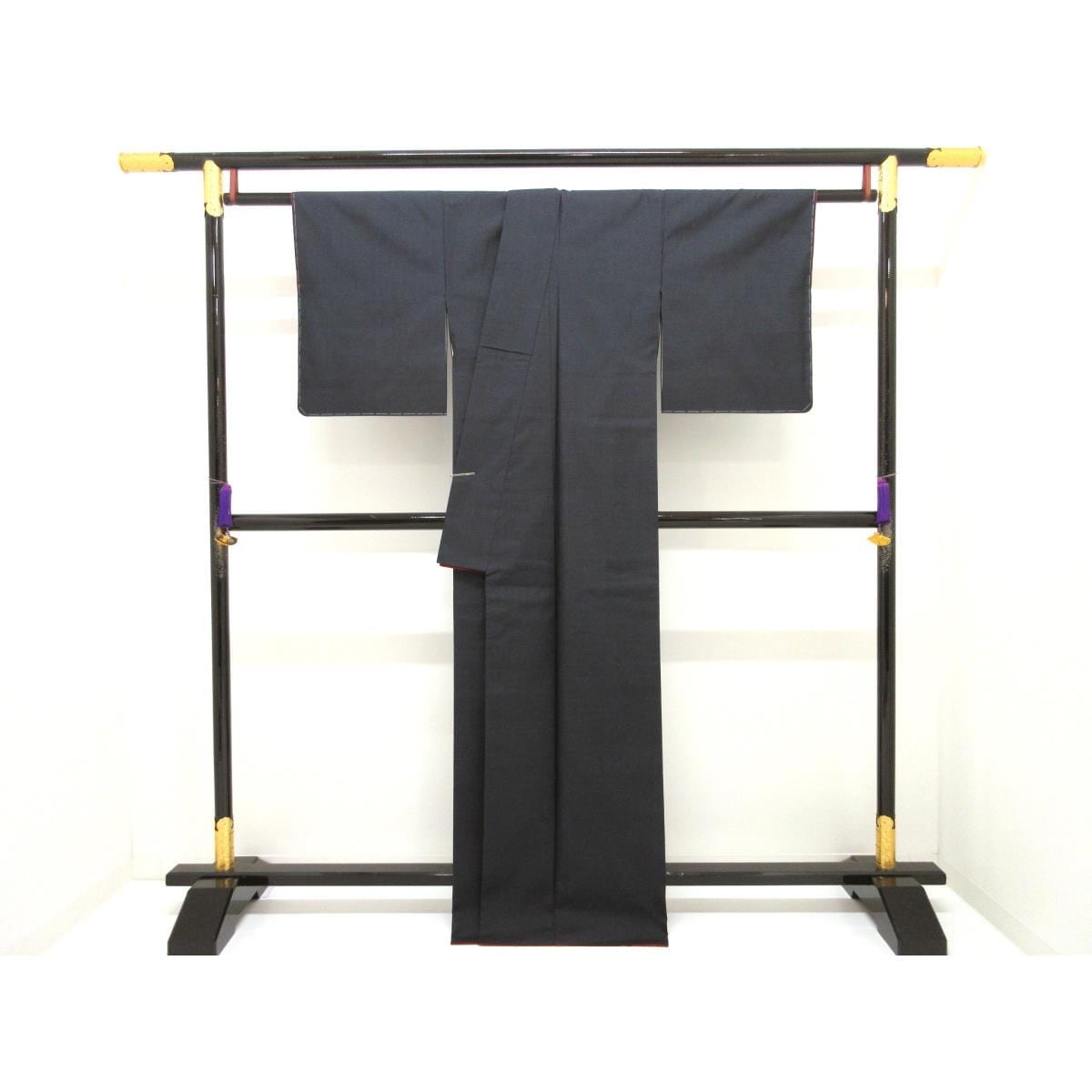 【未使用品】紬　裄丈Ｓ寸【大島紬】