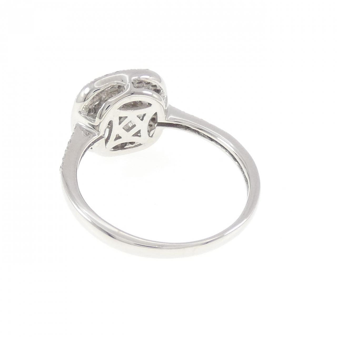 K18WG ダイヤモンド リング 0.50CT