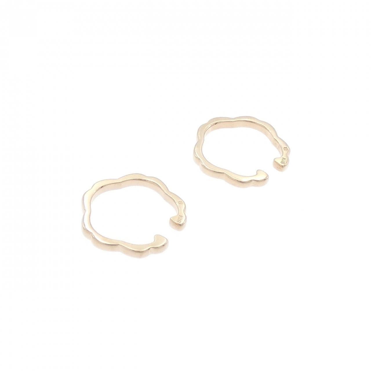 MIKIMOTO K18PG 耳骨夾