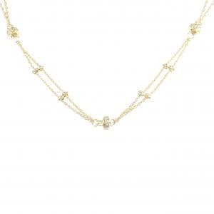 K18YG ダイヤモンド ネックレス 0.23CT