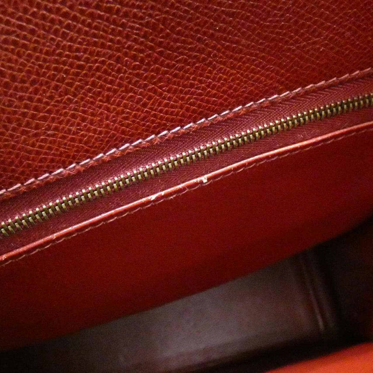 【ヴィンテージ】エルメス ホワイト バス アップ バッグ