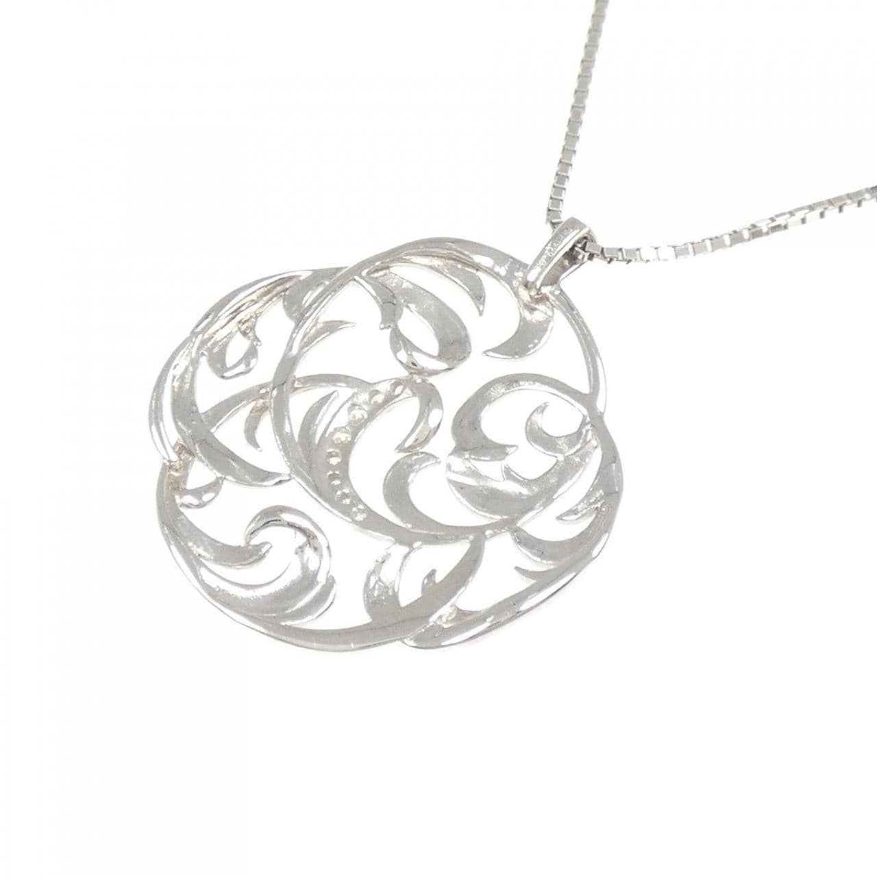 GSTV Diamond Necklace 0.07CT