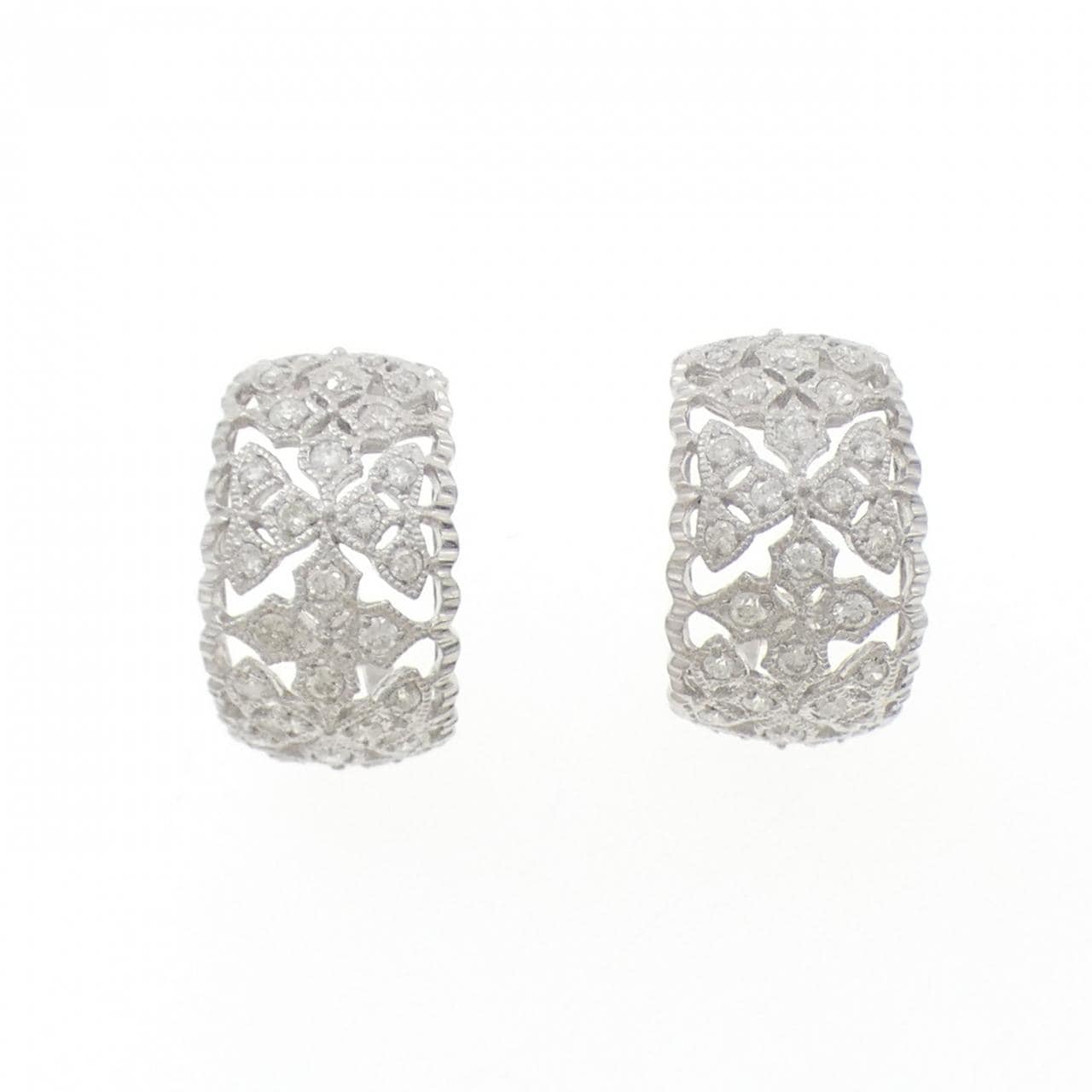 PT900 ダイヤモンド ピアス 0.92CT