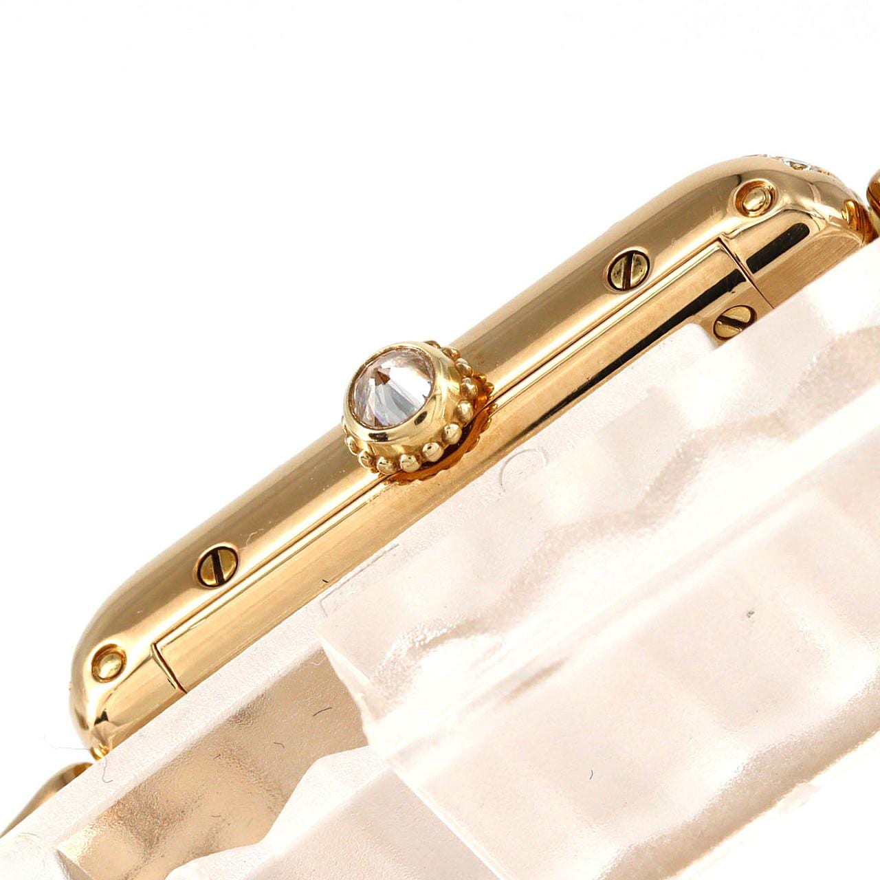 カルティエ タンクアロンジェ YG/D WB3005K3 YG クォーツ