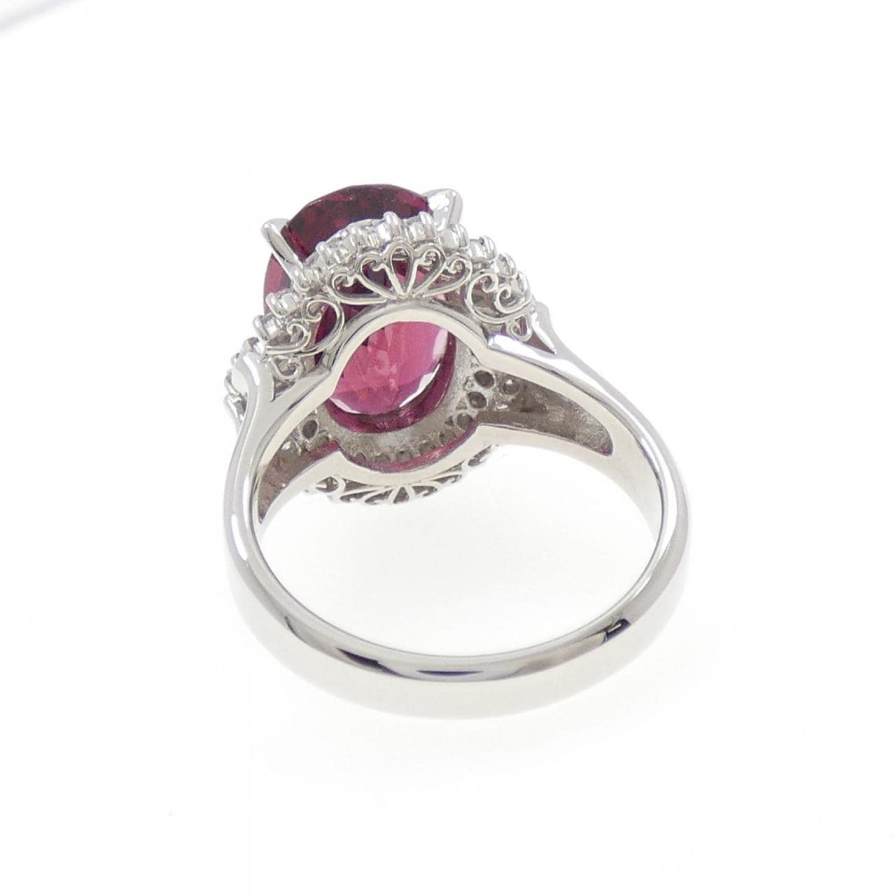 PT900 ガーネット リング 6.94CT