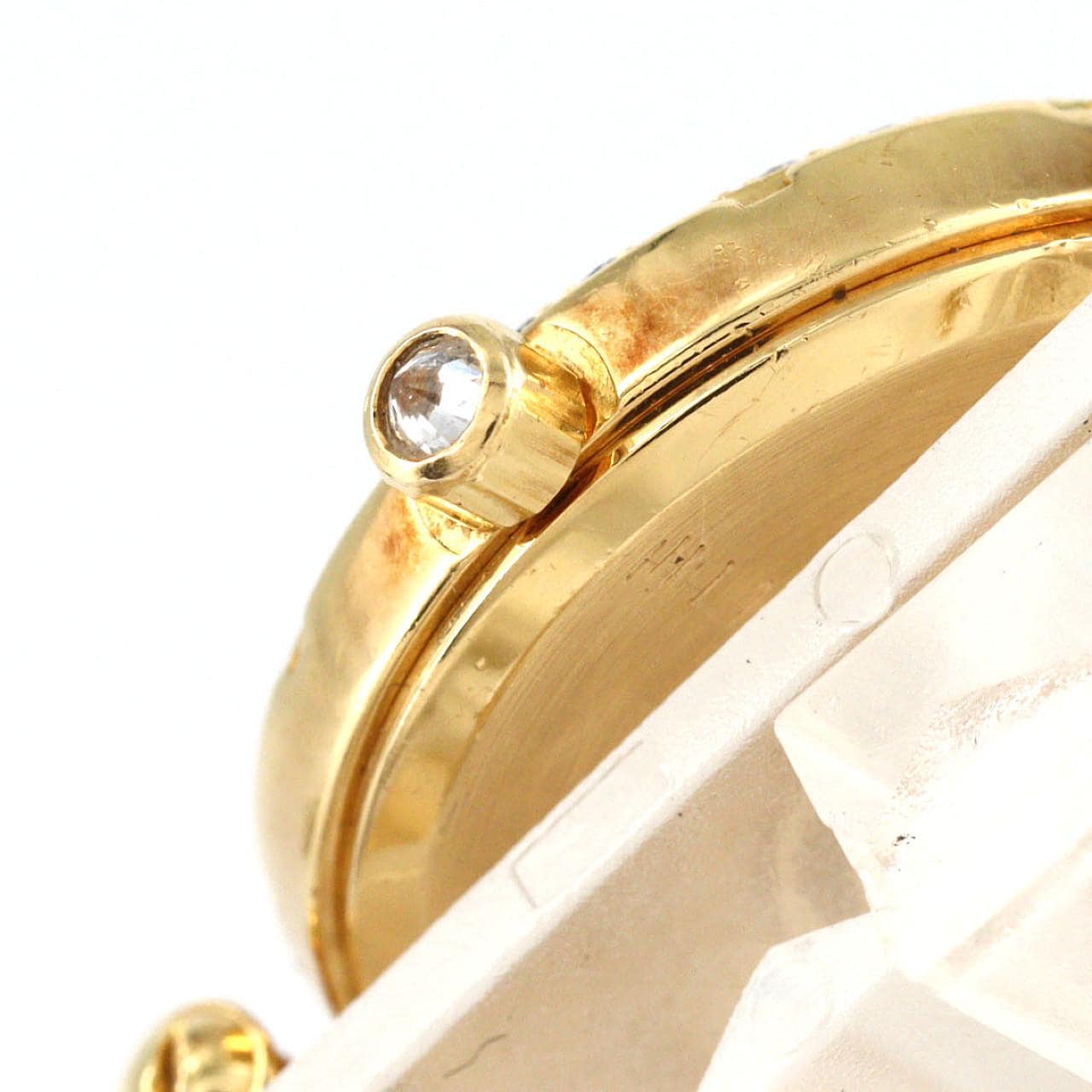 [No Maintenance Rebate Price] Van Cleef & Arpels Sport II YG/2D 12P Bracelet D 122907 YG Quartz