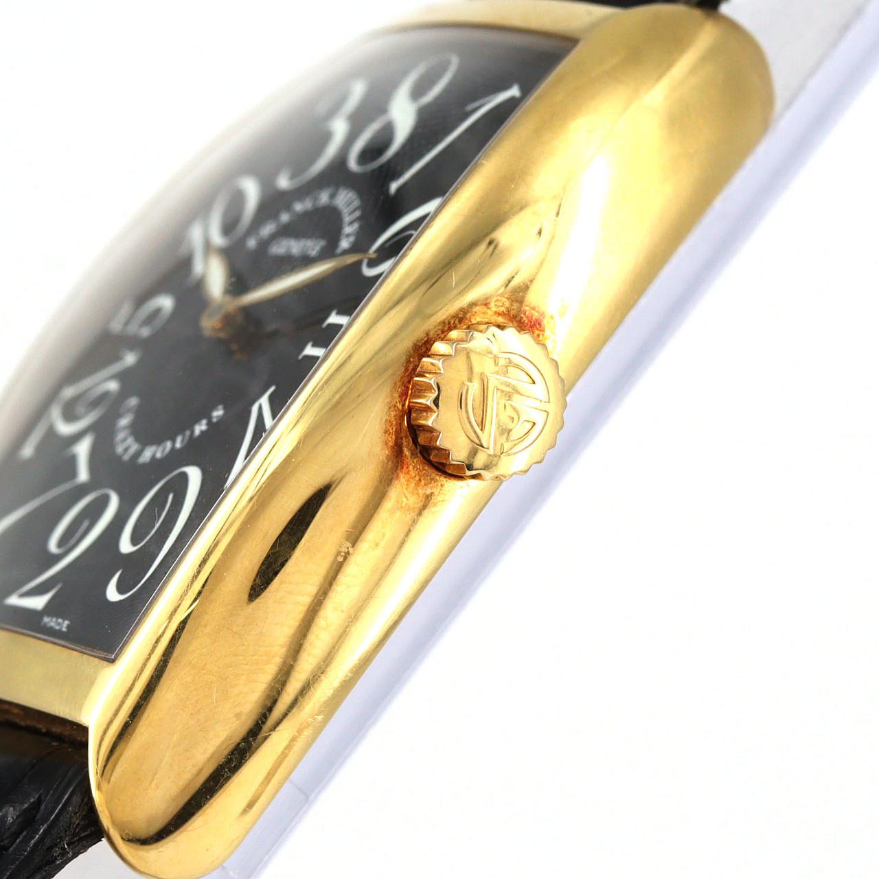 【ノーメンテナンス還元価格】フランクミュラー トノウカーベックスクレイジーアワーズ RG 7851CH PG･RG 自動巻