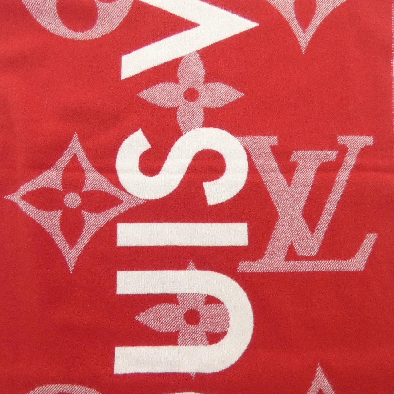 ルイヴィトン LOUIS VUITTON エシャルプ　モノグラムキャピタル M73453 STOLE