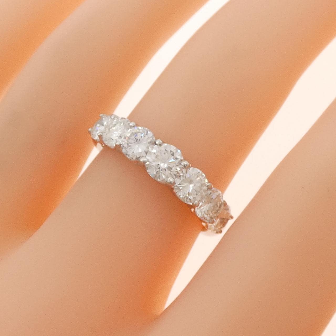 PT900 ダイヤモンド リング 2.00CT