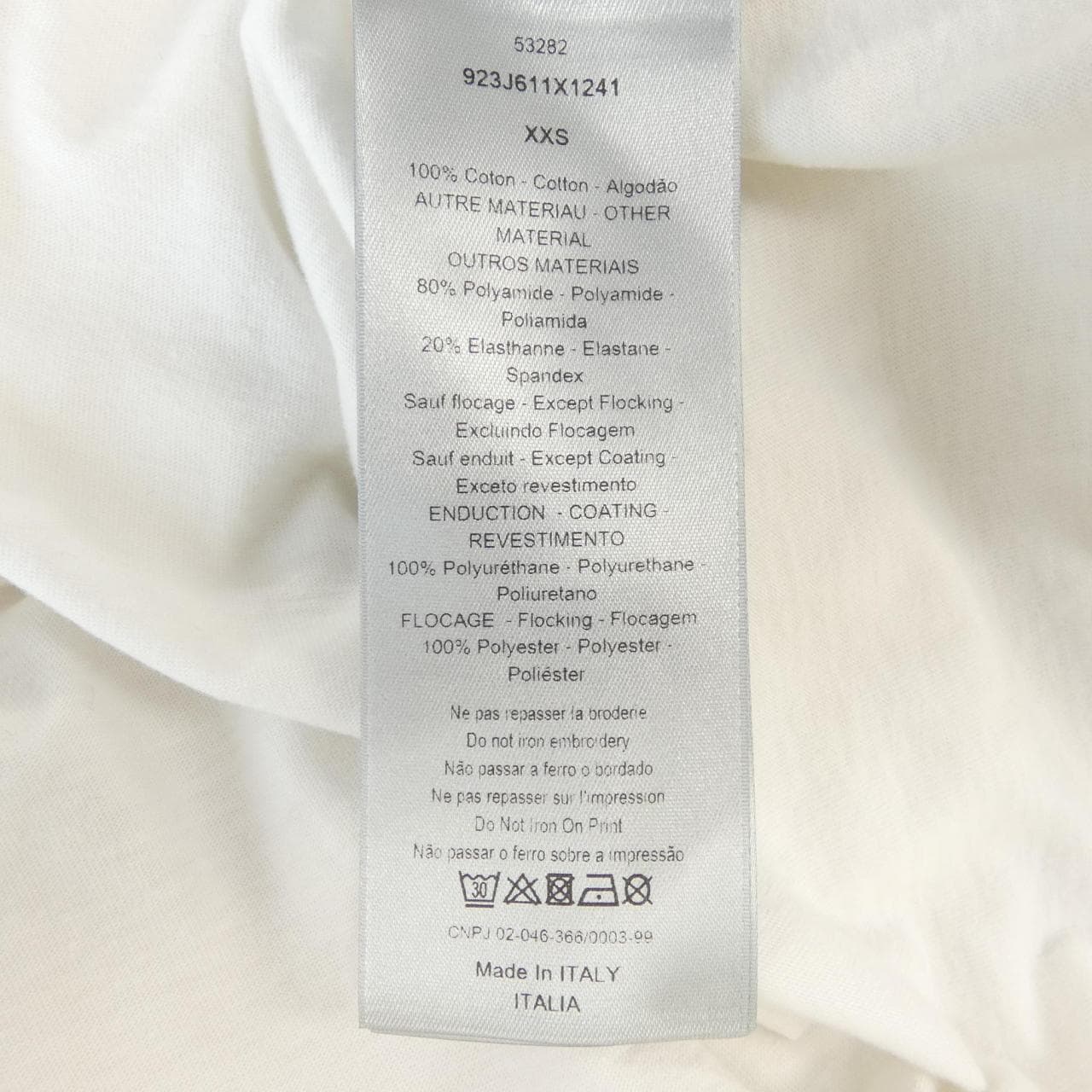 ディオール DIOR KAWS　BEE刺繍 923J611X1241 Tシャツ