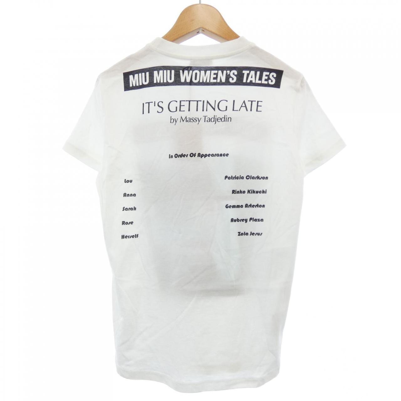 ミュウミュウ MIU MIU MJN052 1QD2 Tシャツ