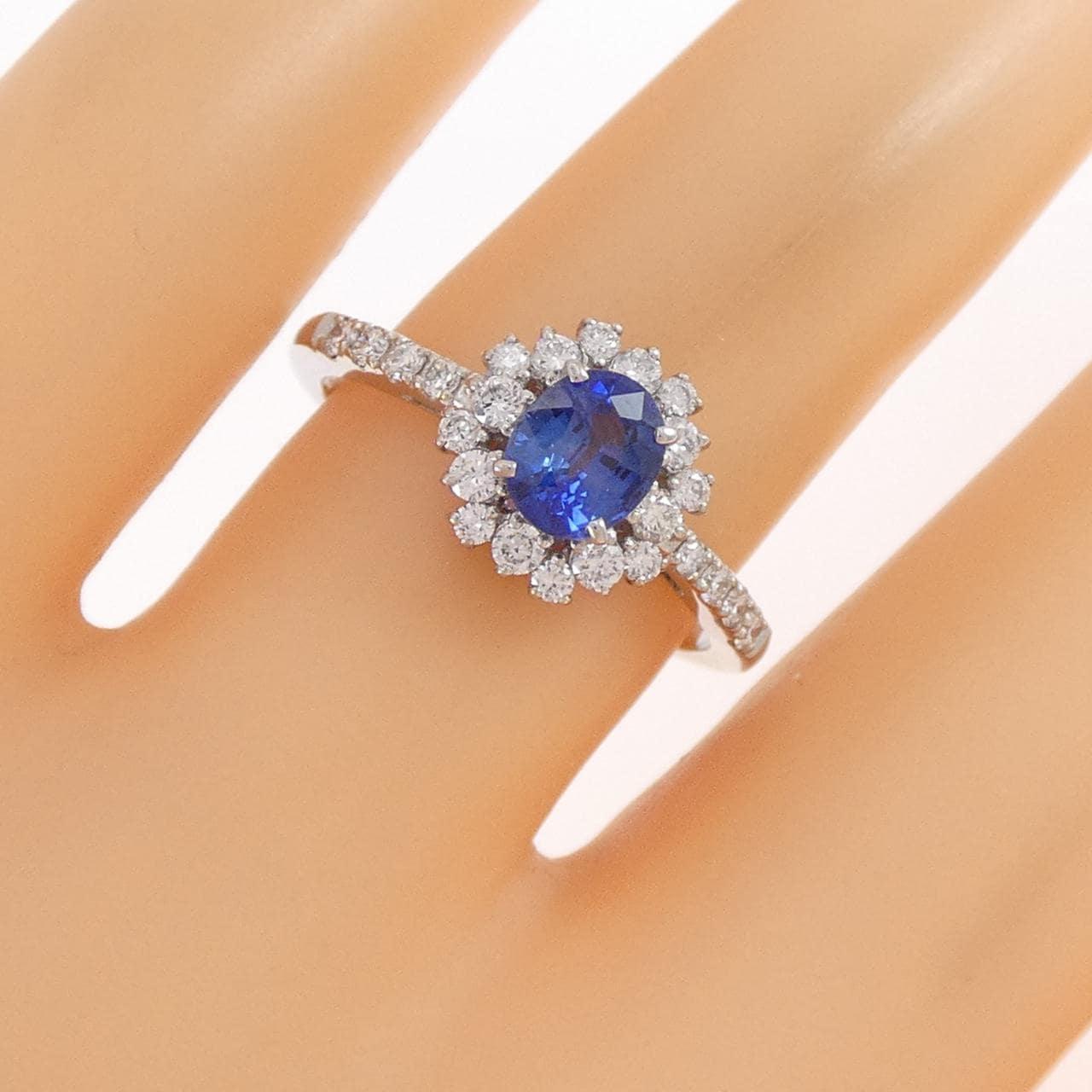 PT900 サファイヤ リング 0.73CT