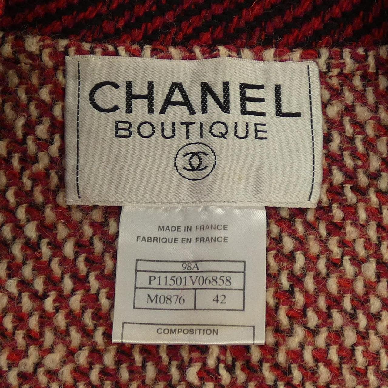 【ヴィンテージ】シャネル CHANEL P11501V06858 98A スーツ