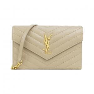 サンローラン カサンドラ 742920 BOW01 チェーンウォレット