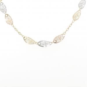 NEONERO K18スリーカラー ネックレス