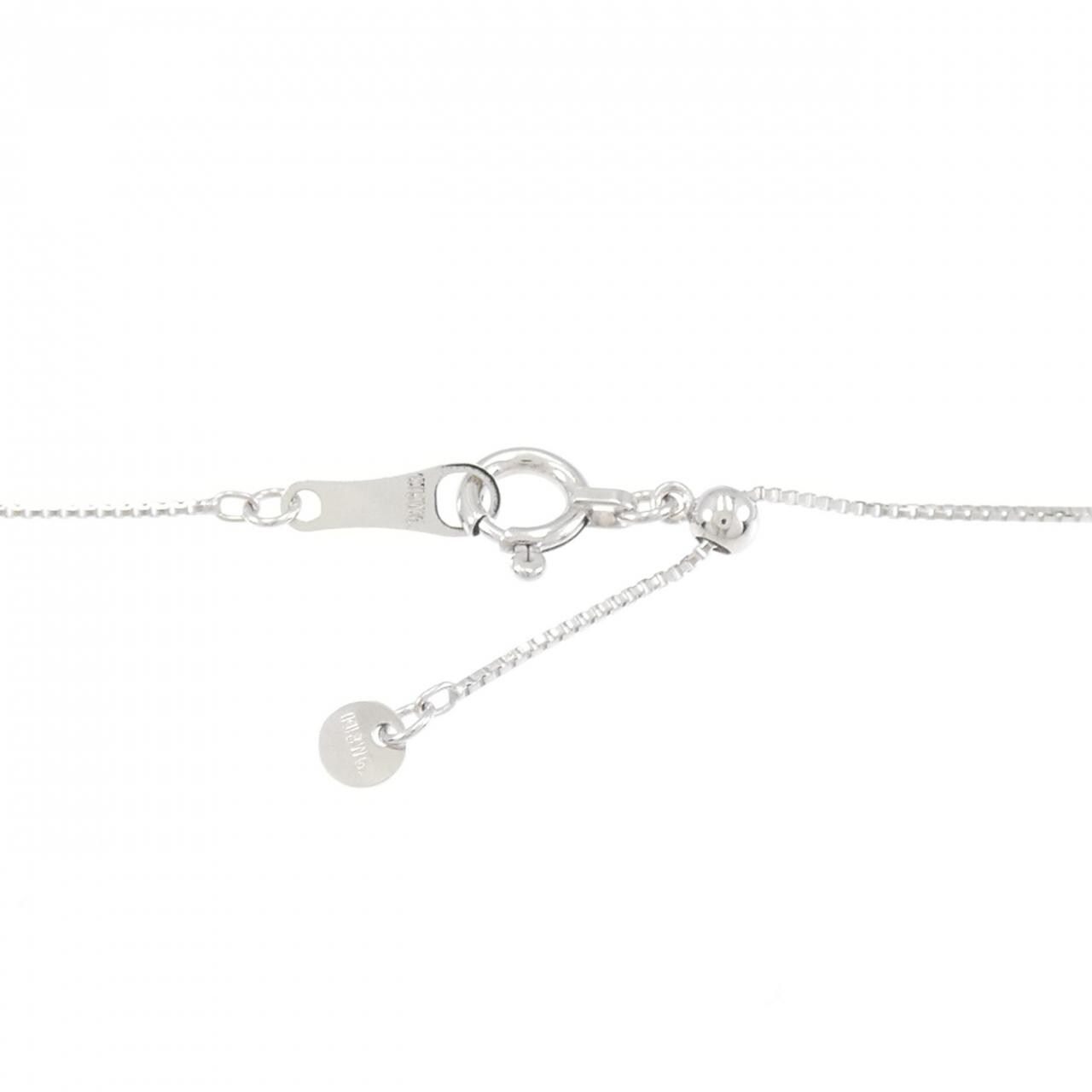 K18WG ダイヤモンド ネックレス 1.52CT