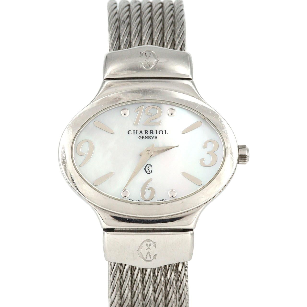 【ノーメンテナンス還元価格】フィリップシャリオール ダーリン OVAL SS クォーツ