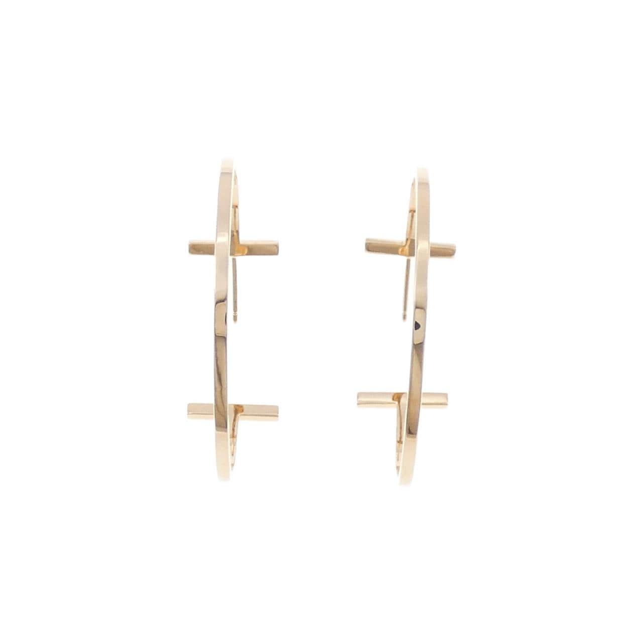 ティファニー Tワイヤー フープ ラージ ピアス