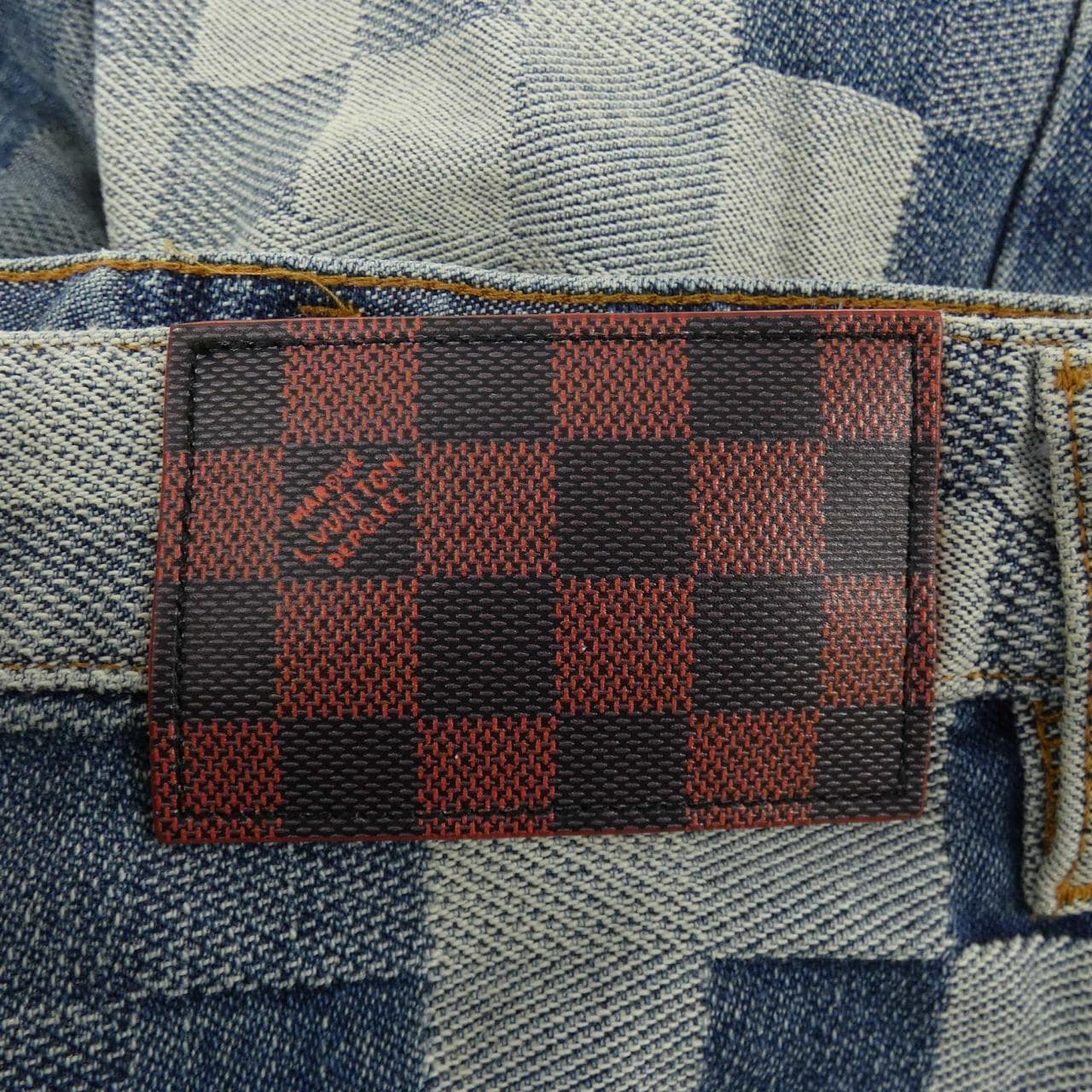 ルイヴィトン LOUIS VUITTON ダミエデニムスケートパンツ HQD87WGCO ジーンズ