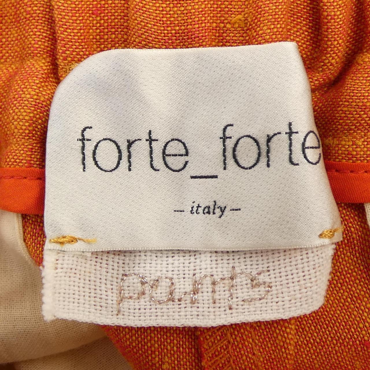 フォルテフォルテ forte-forte パンツ