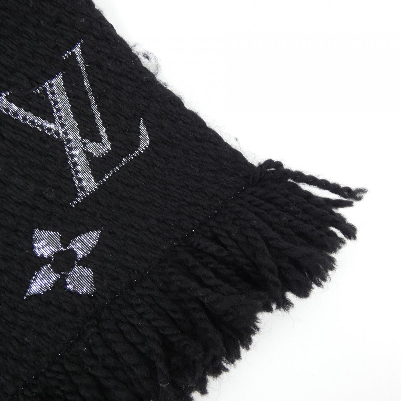 ルイヴィトン LOUIS VUITTON ロゴマニア M75833 MUFFLER