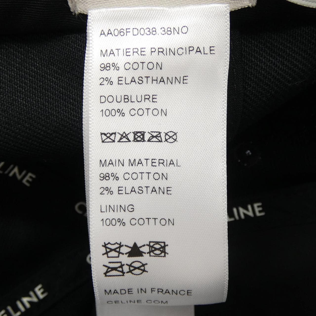 セリーヌ CELINE AA06FD038.38NO キャップ