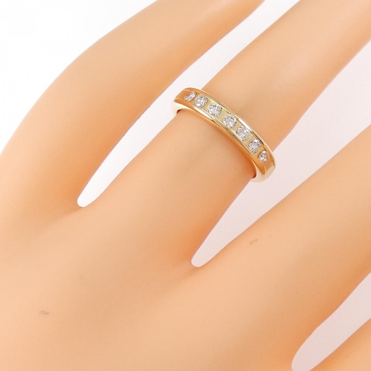 K18PG ダイヤモンド リング 0.25CT