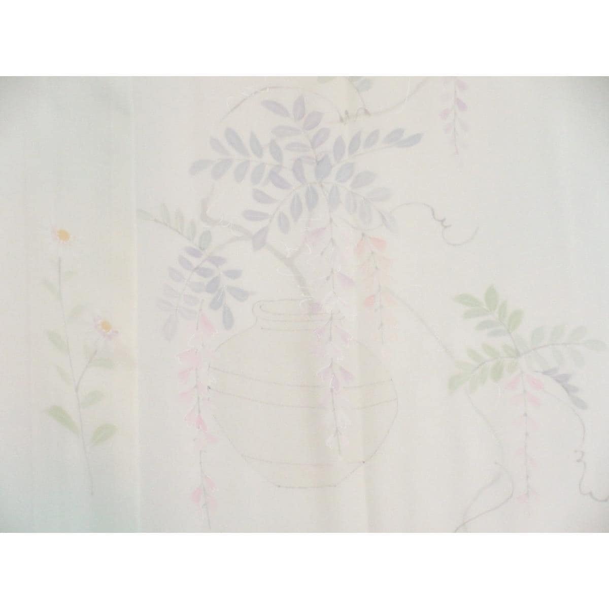 長襦袢　附下　友禅加工ボカシ染