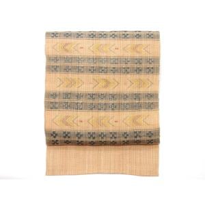 【未使用品】夏名古屋帯　喜如嘉の芭蕉布　証紙付