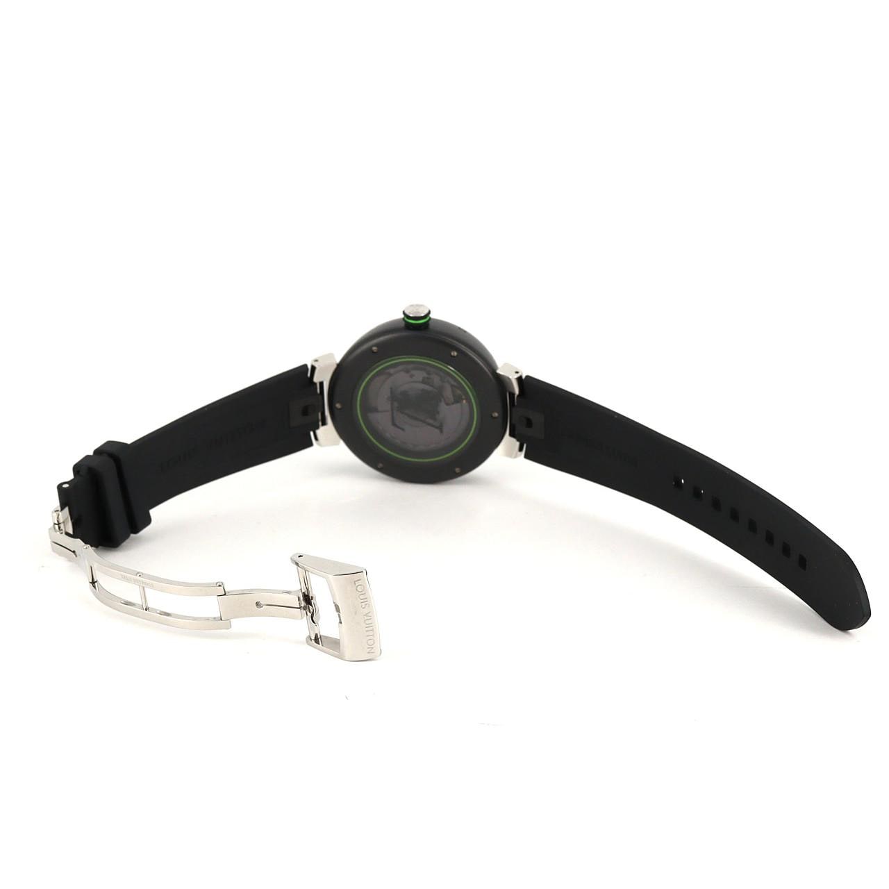 ルイヴィトン タンブール QA131Z SS 自動巻