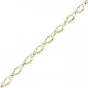 K18YG ダイヤモンド ブレスレット 1.00CT