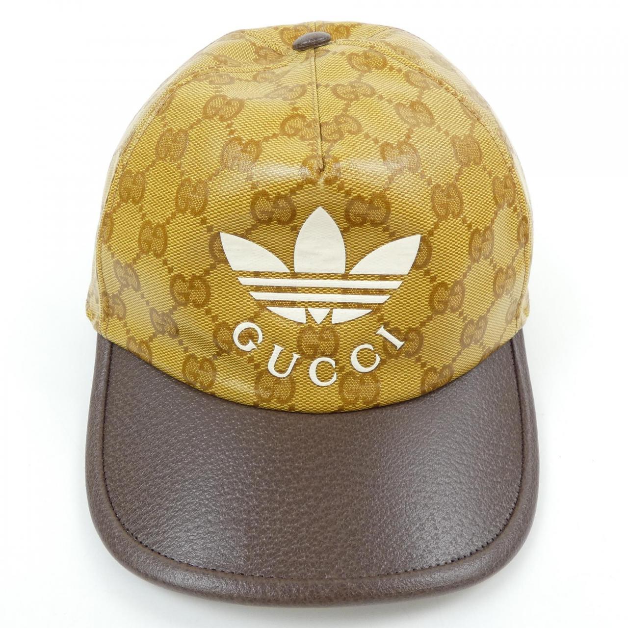 グッチ GUCCI ADIDAS 696475 4HAP2 キャップ