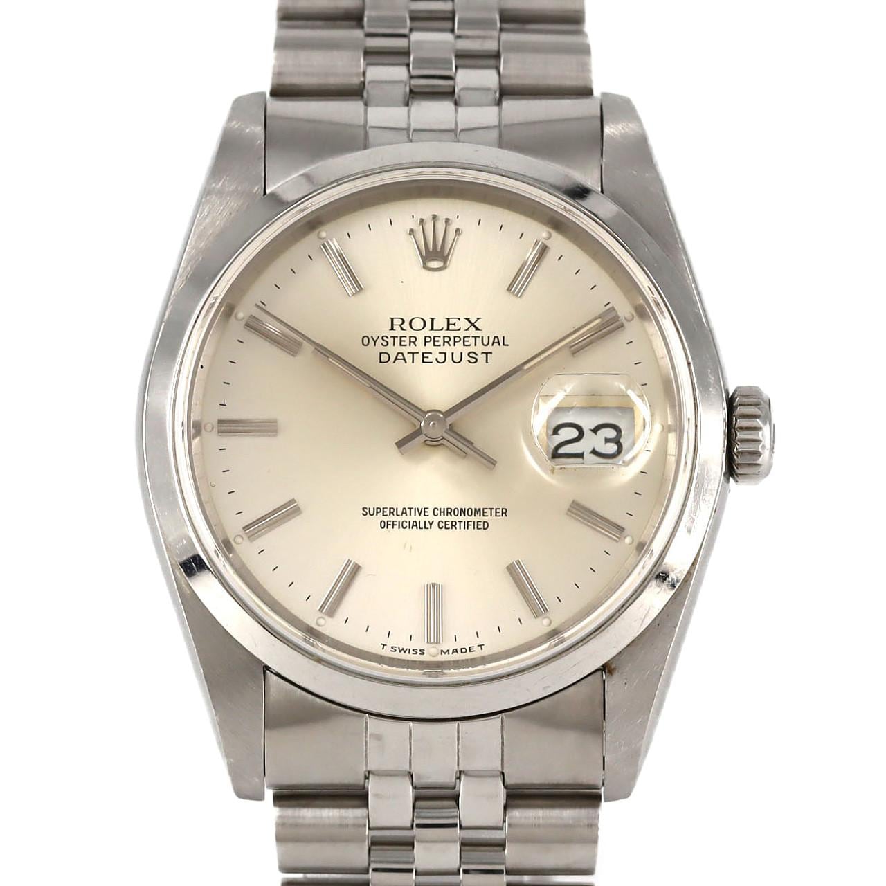 ロレックス デイトジャスト 16200・5 SS 自動巻 E番