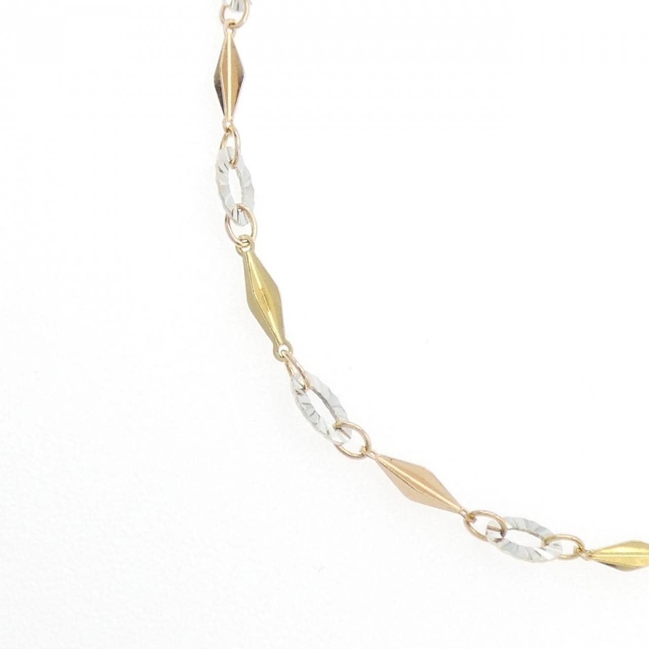 750スリーカラー ネックレス