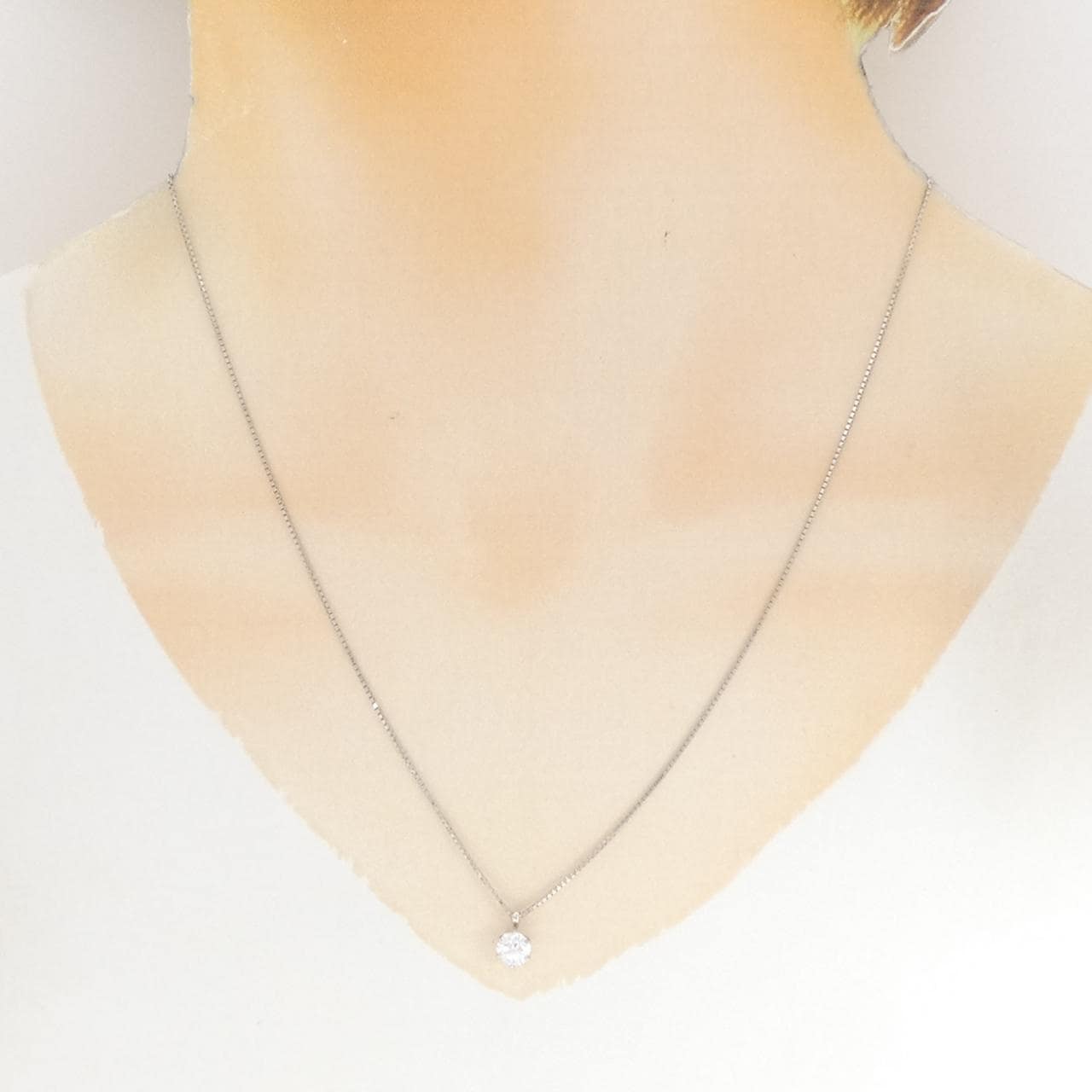PT900/PT850 ダイヤモンド ネックレス 0.50CT D SI2 3EXT
