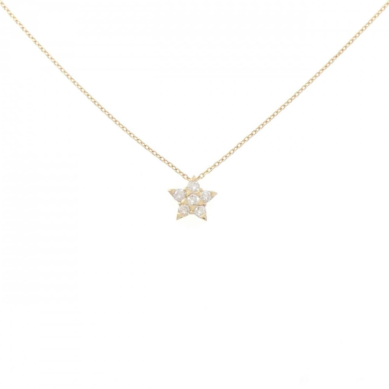 スタージュエリー ダイヤモンド ネックレス 0.15CT