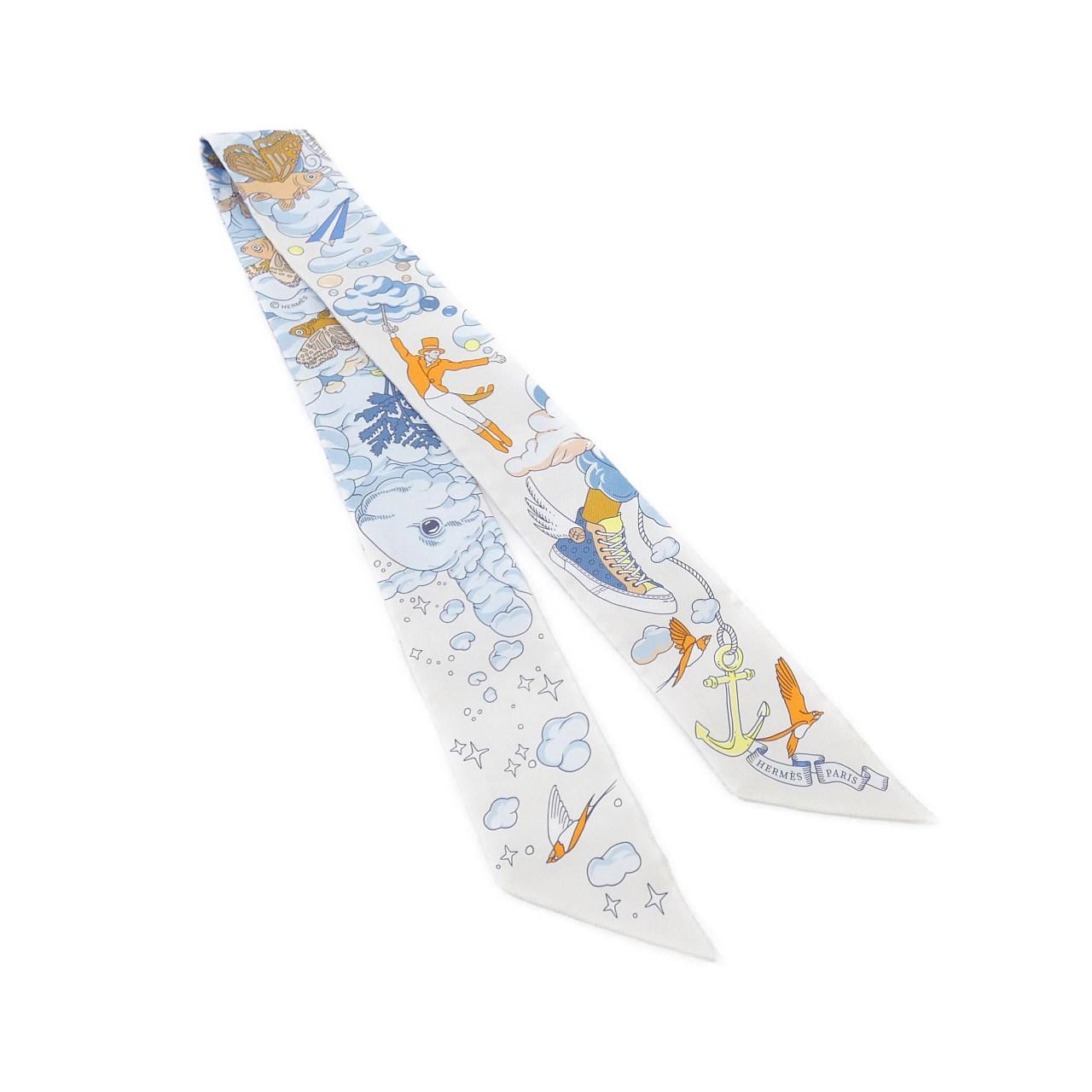 HERMES SUR MON NUAGE Twilly 063900S Scarf