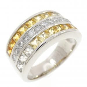 PT900 サファイヤ リング 2.30CT