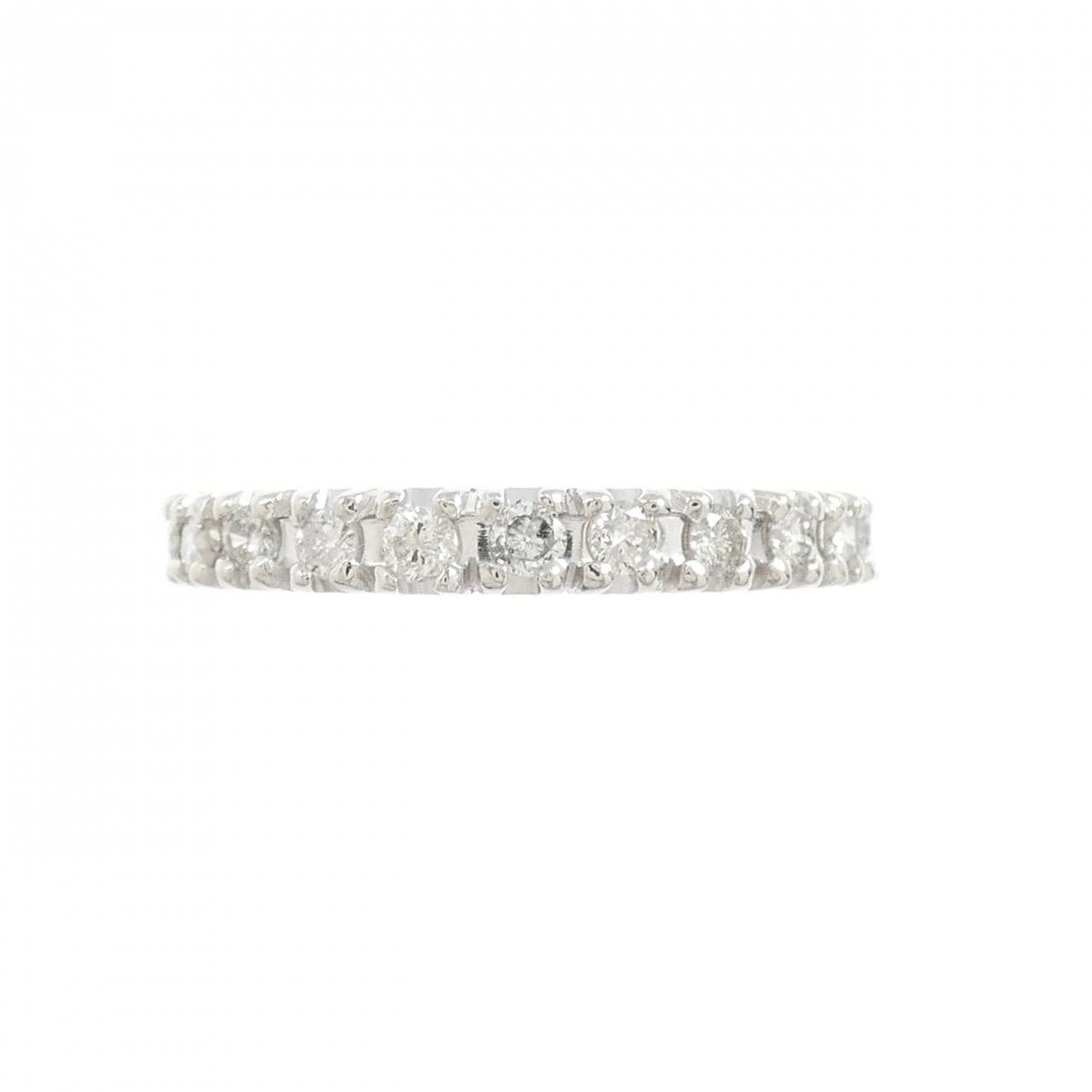 PT900 ハーフエタニティ ダイヤモンド リング 0.32CT
