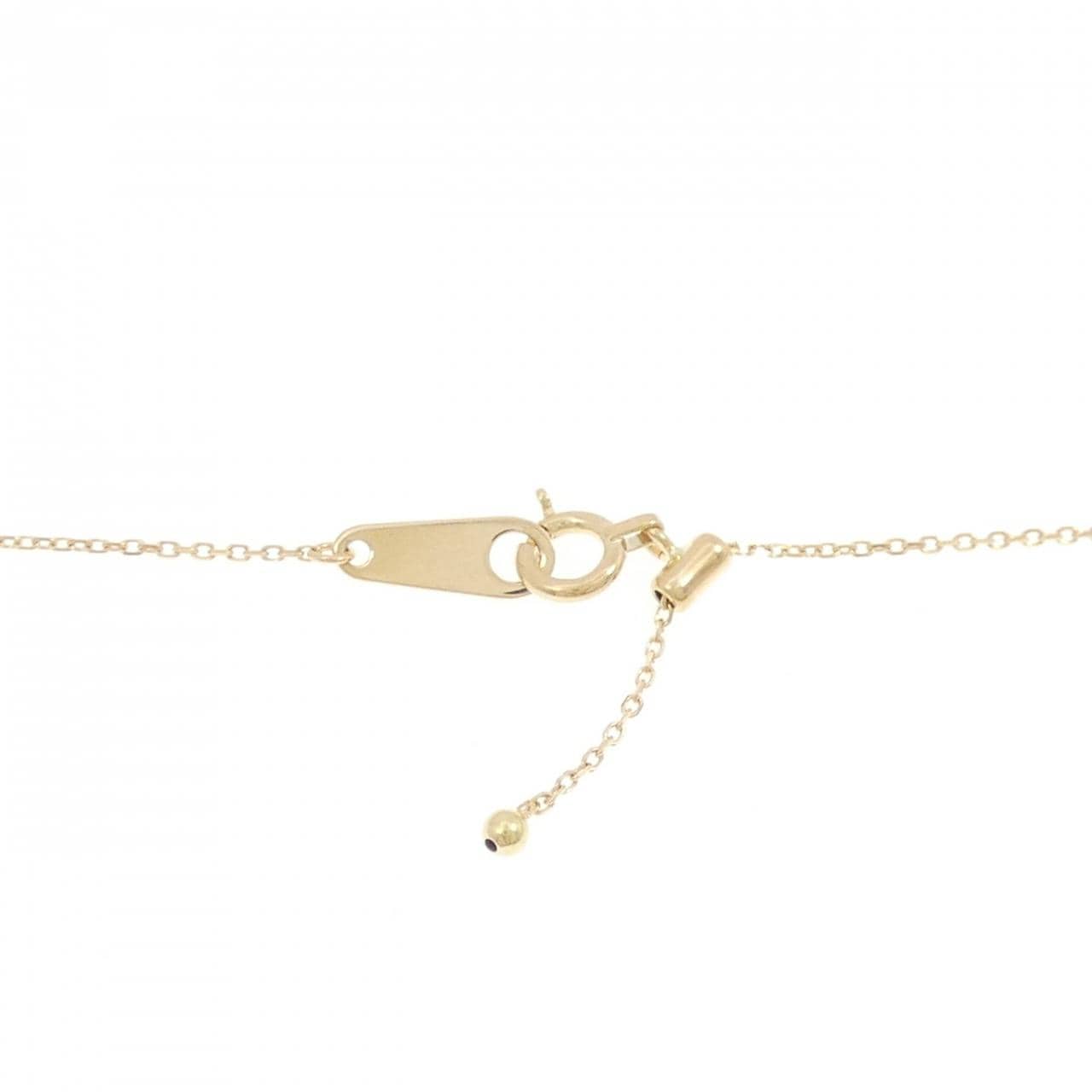 K18YG サファイヤ ネックレス 0.36CT