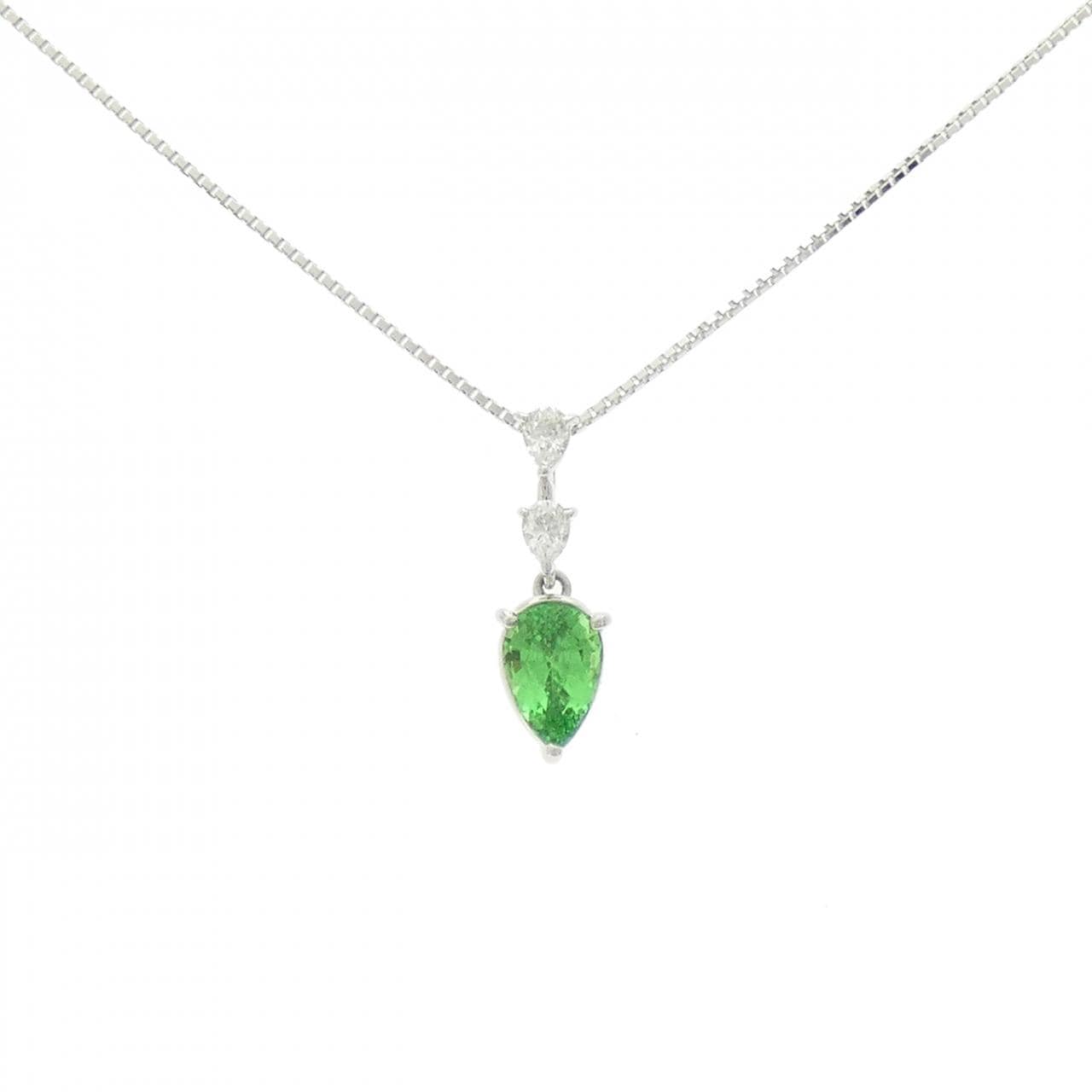 タサキ ガーネット ネックレス 1.12CT