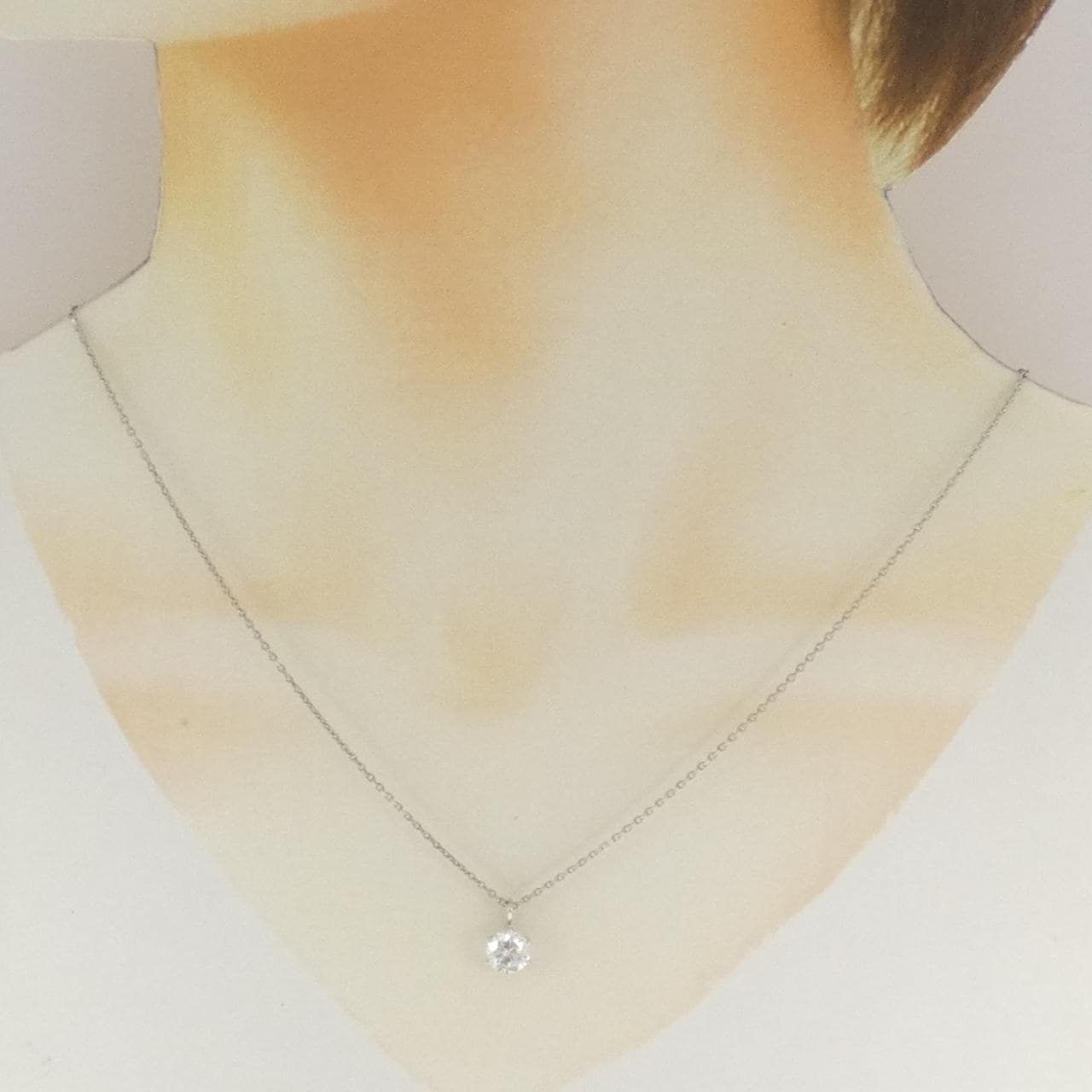 PT900/PT850 ダイヤモンド ネックレス 1.022CT I SI1 VG