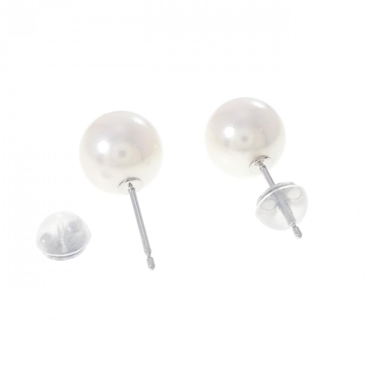 PT900 アコヤパール ピアス 8.7mm