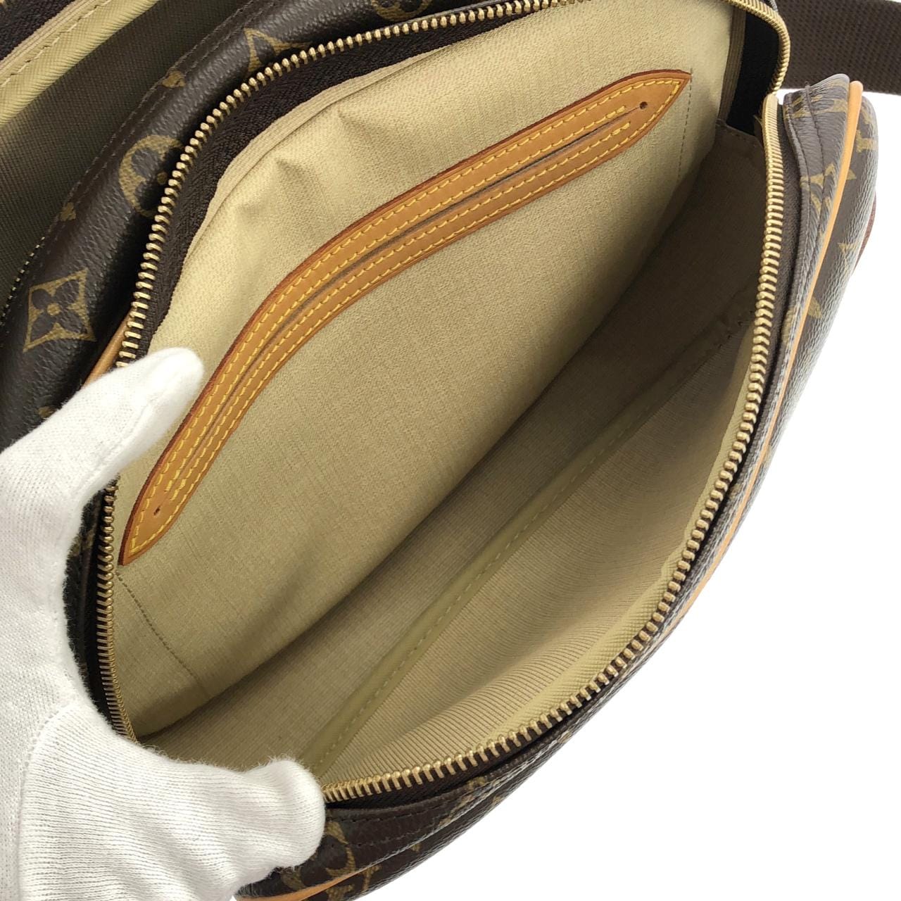 【ヴィンテージ】ルイヴィトン モノグラム リポーター 28cm M45254 ショルダーバッグ