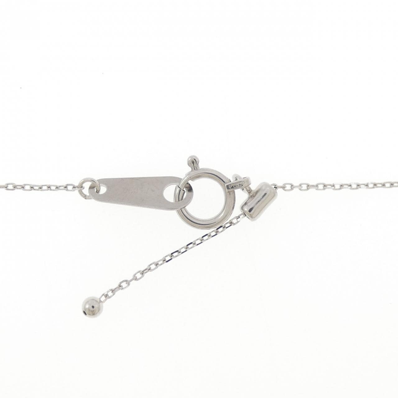 PT900/PT850 フラワー ダイヤモンド ネックレス 1.32CT