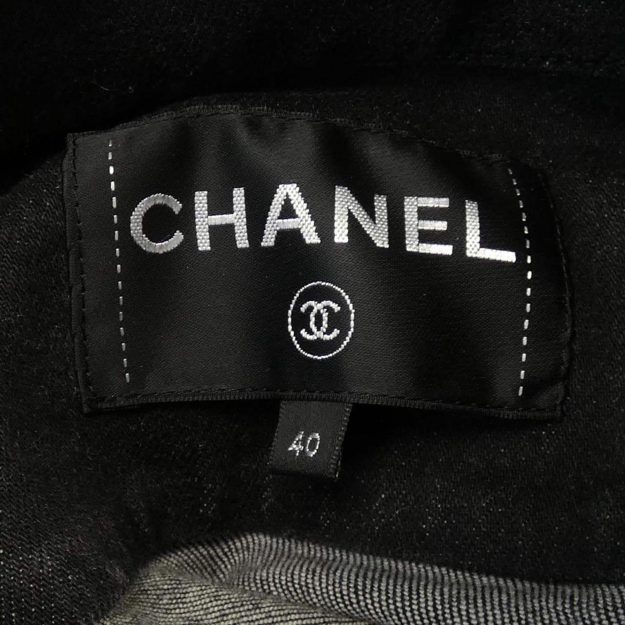 シャネル CHANEL P54559V41268 16B デニムジャケット